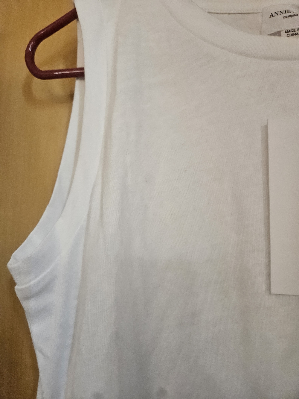 Anniewear White & Light Blue Sleeveless Dress - Picture 2 of 2